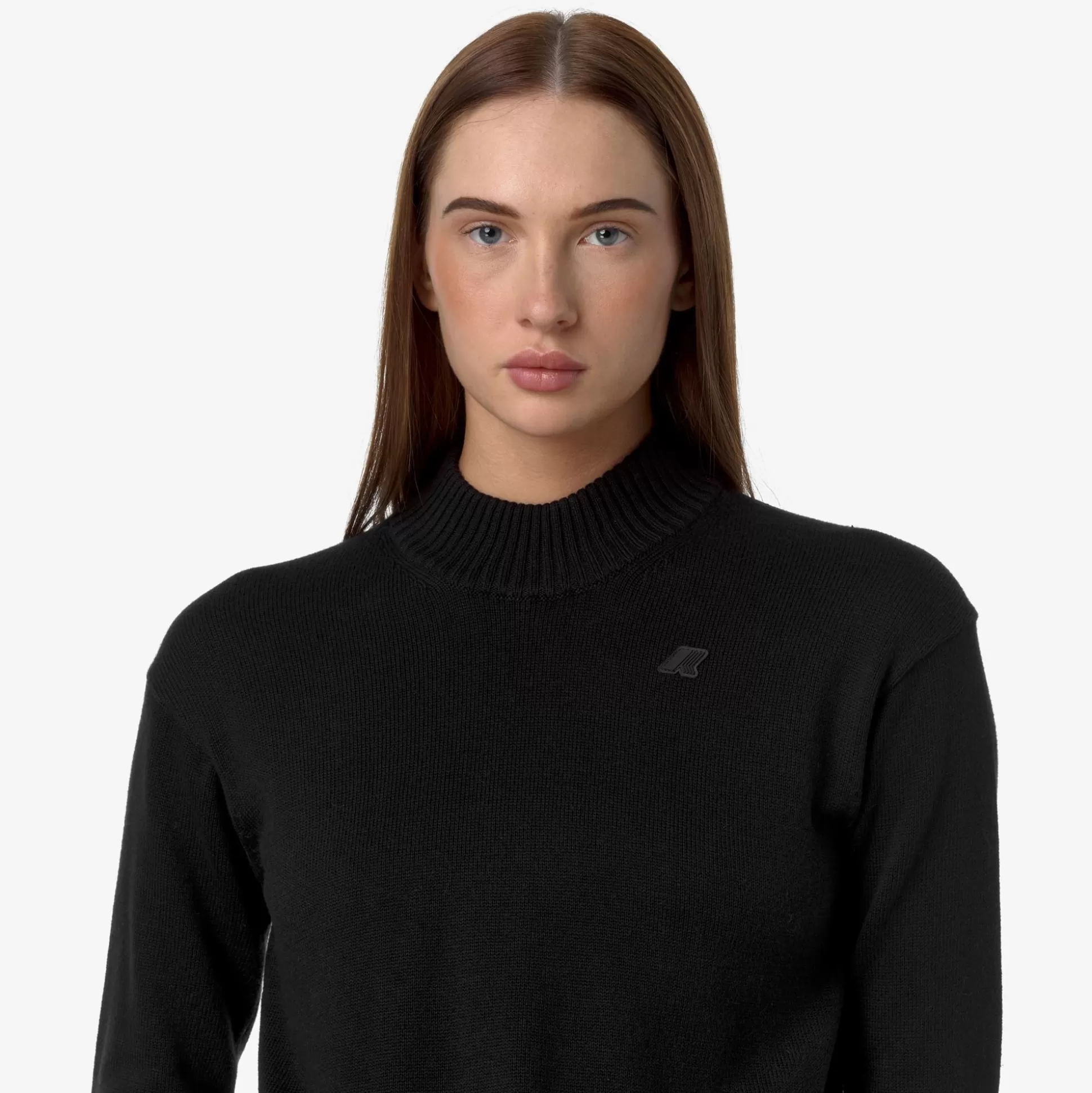 Cheap K-Way AGATA COTTON CASHMERE Blackpure