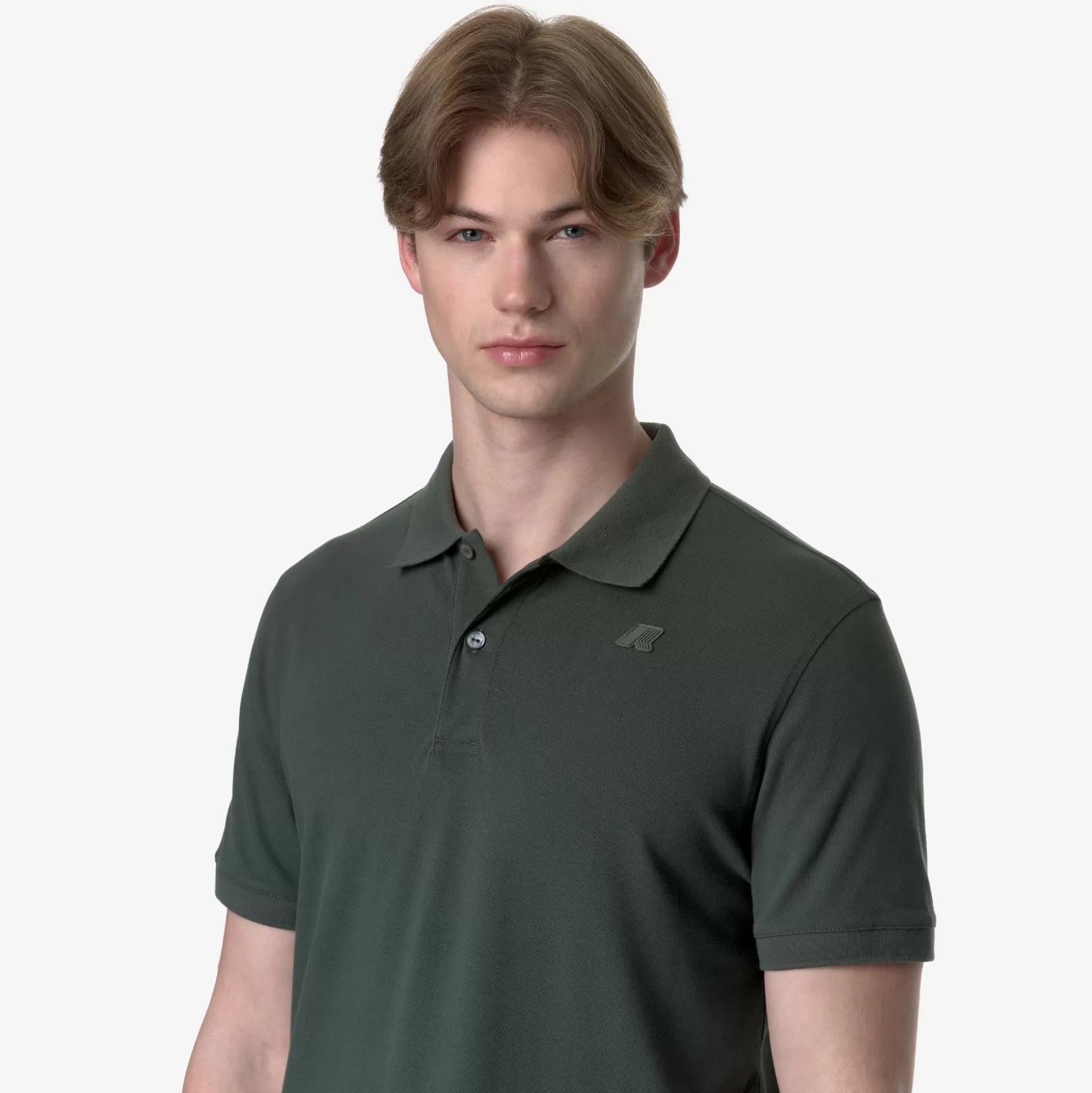 Clearance K-Way AMEDEE PIQUE Greenblackish