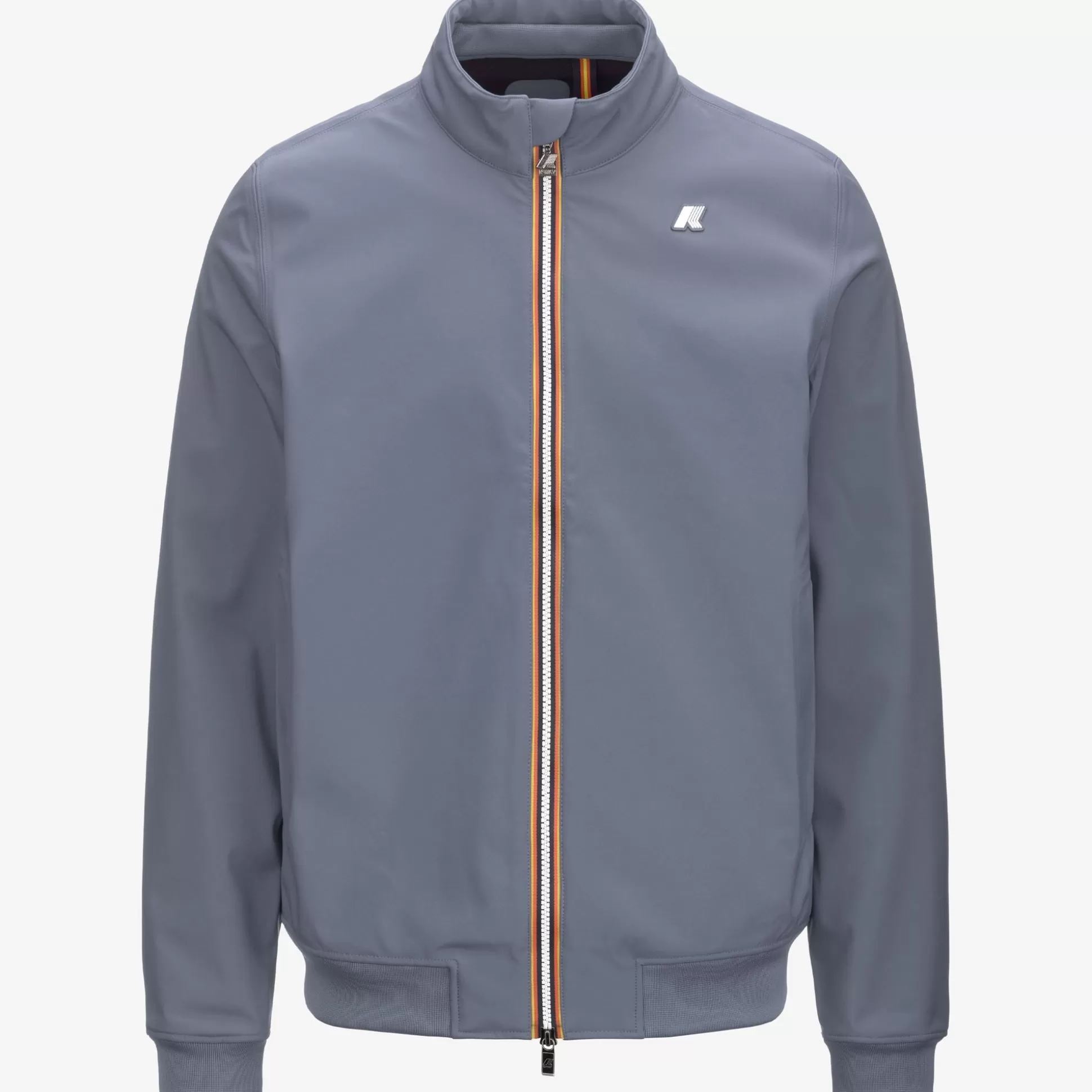 Shop K-Way ARSENE BONDED Greybluea-blued
