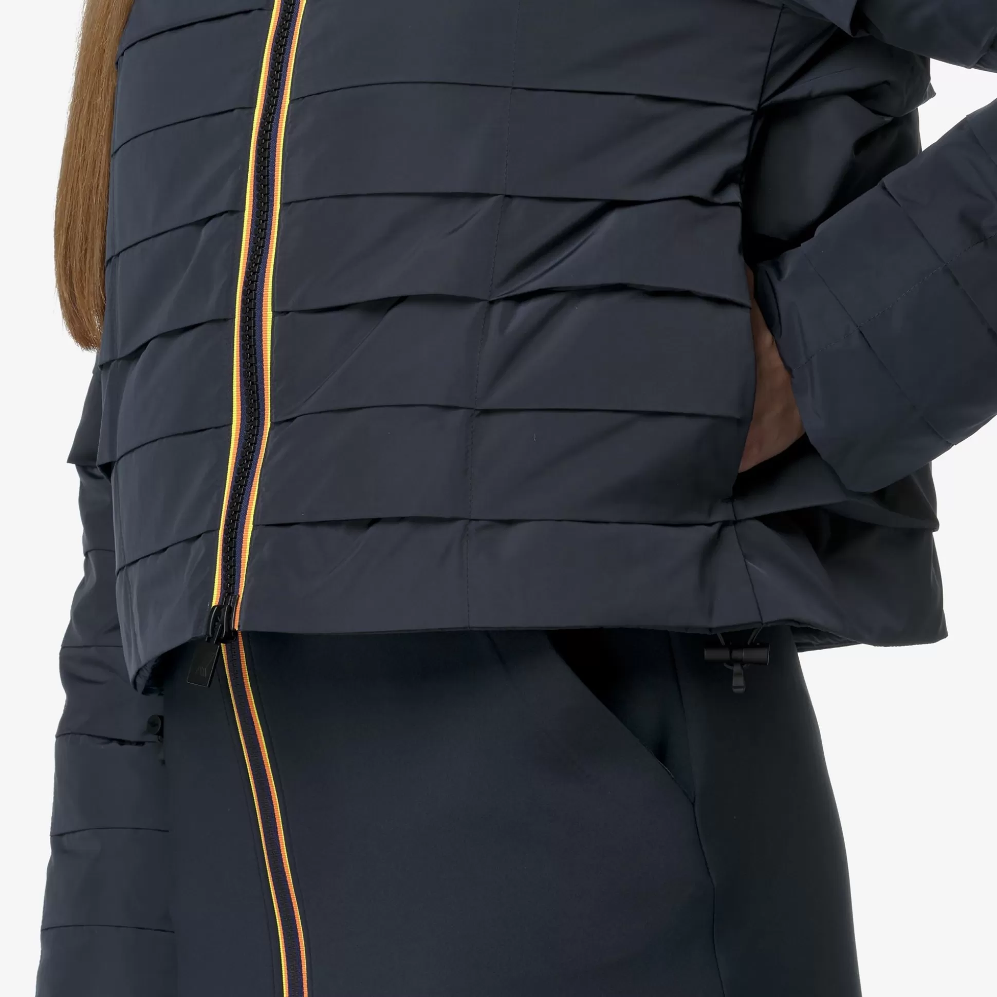 Fashion K-Way BRIEN PLEATS THERMO HEAVY Blackash