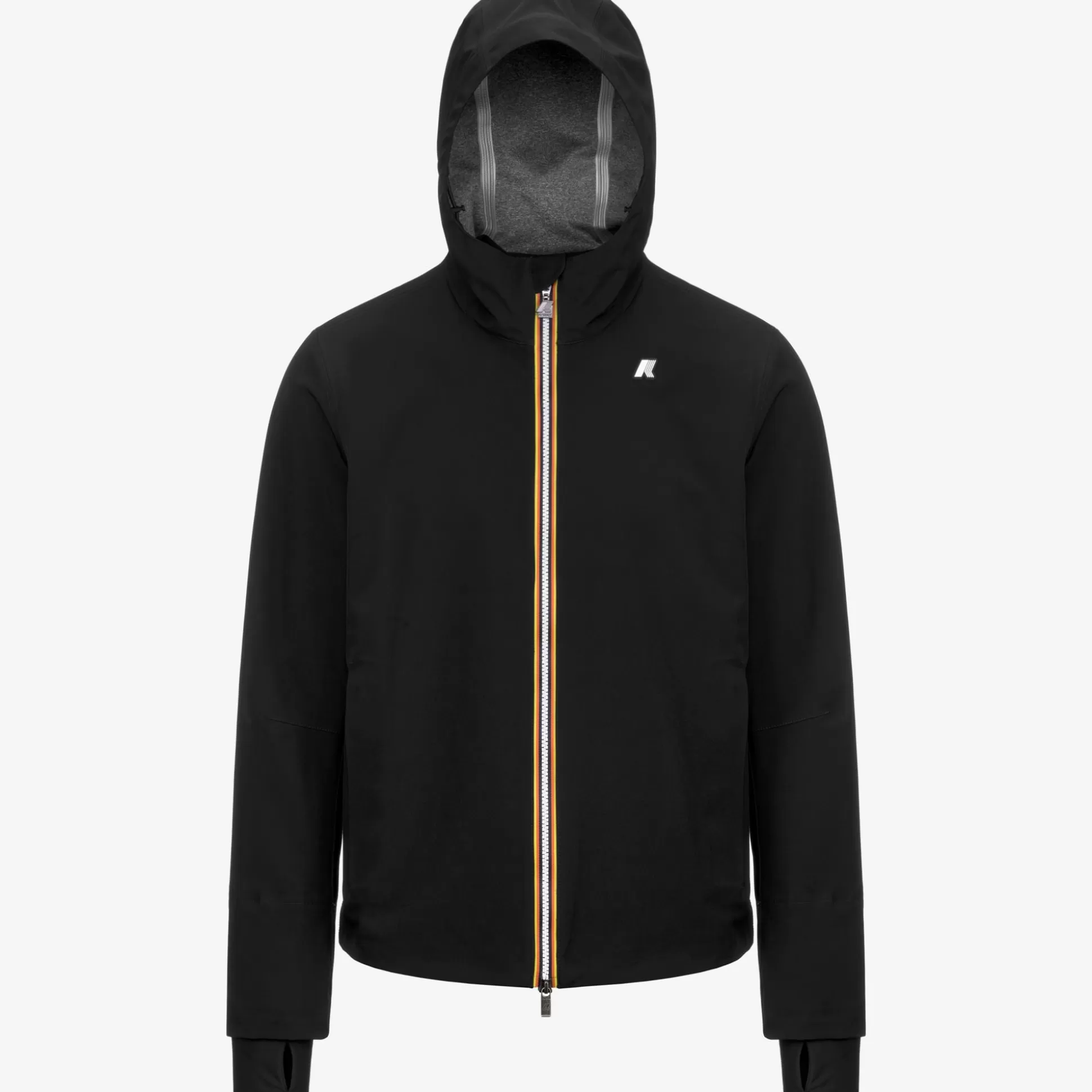 Outlet K-Way JACKO BONDED JERSEY Blackpure