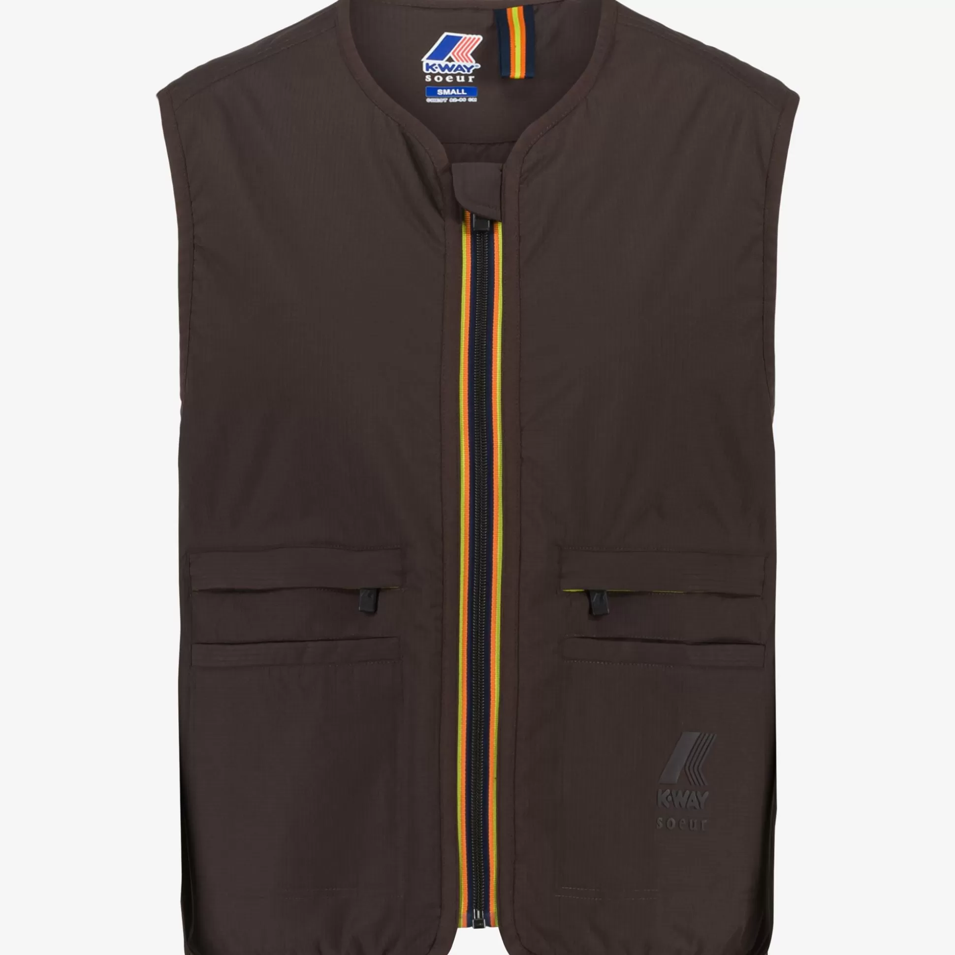 Flash Sale K-Way LE VRAI 2.1 AMIABLE LARZAC SOEUR Brownafterdk