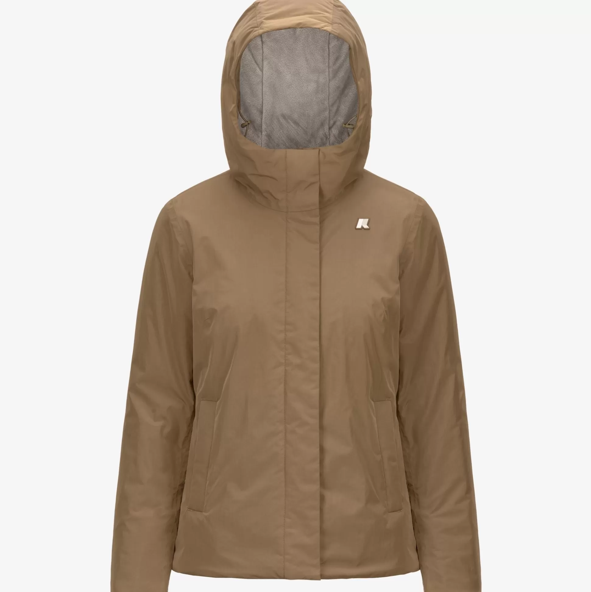 Cheap K-Way LIL SOFT TOUCH MARMOTTA Brownc-beigeg