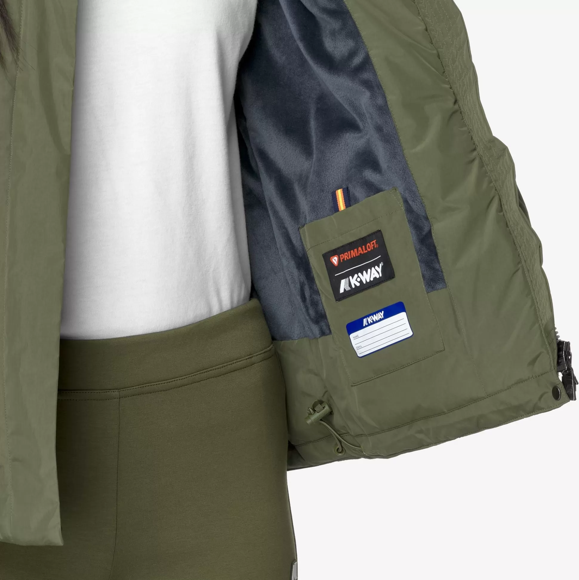 Discount K-Way LIL SOFT TOUCH MARMOTTA Greenc-bluea