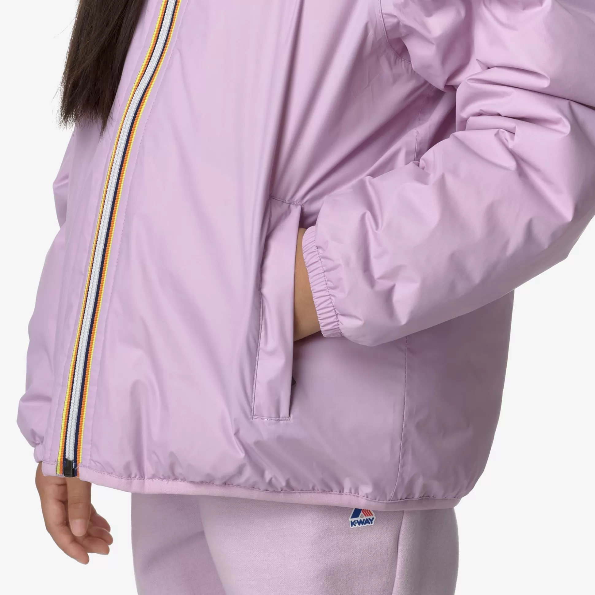 Discount K-Way P. LE VRAI 3.0 CLAUDE ORSETTO Violetltlilac-ecru