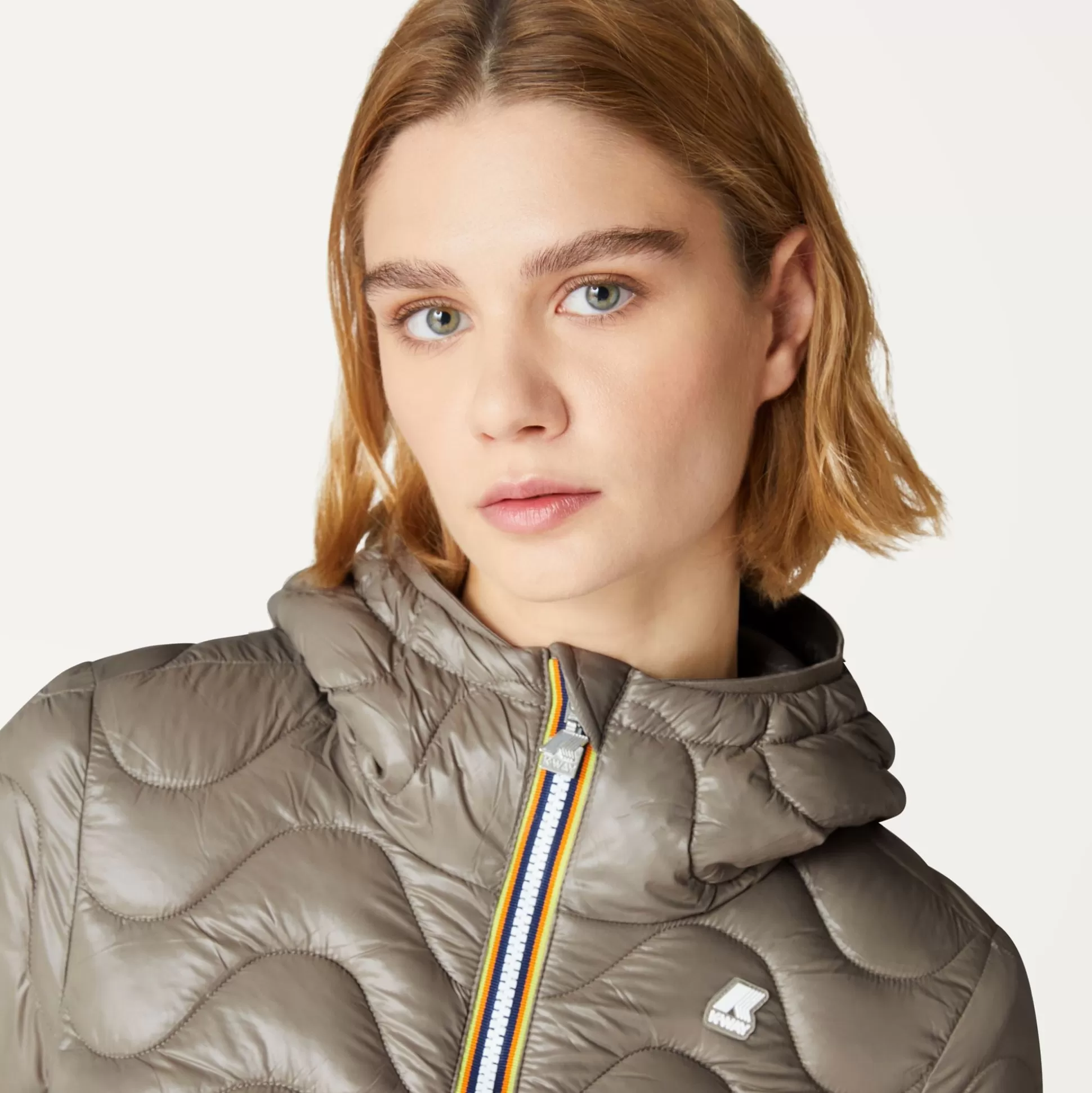 Store K-Way SOPHIE QUILTED WARM Beigetaupe