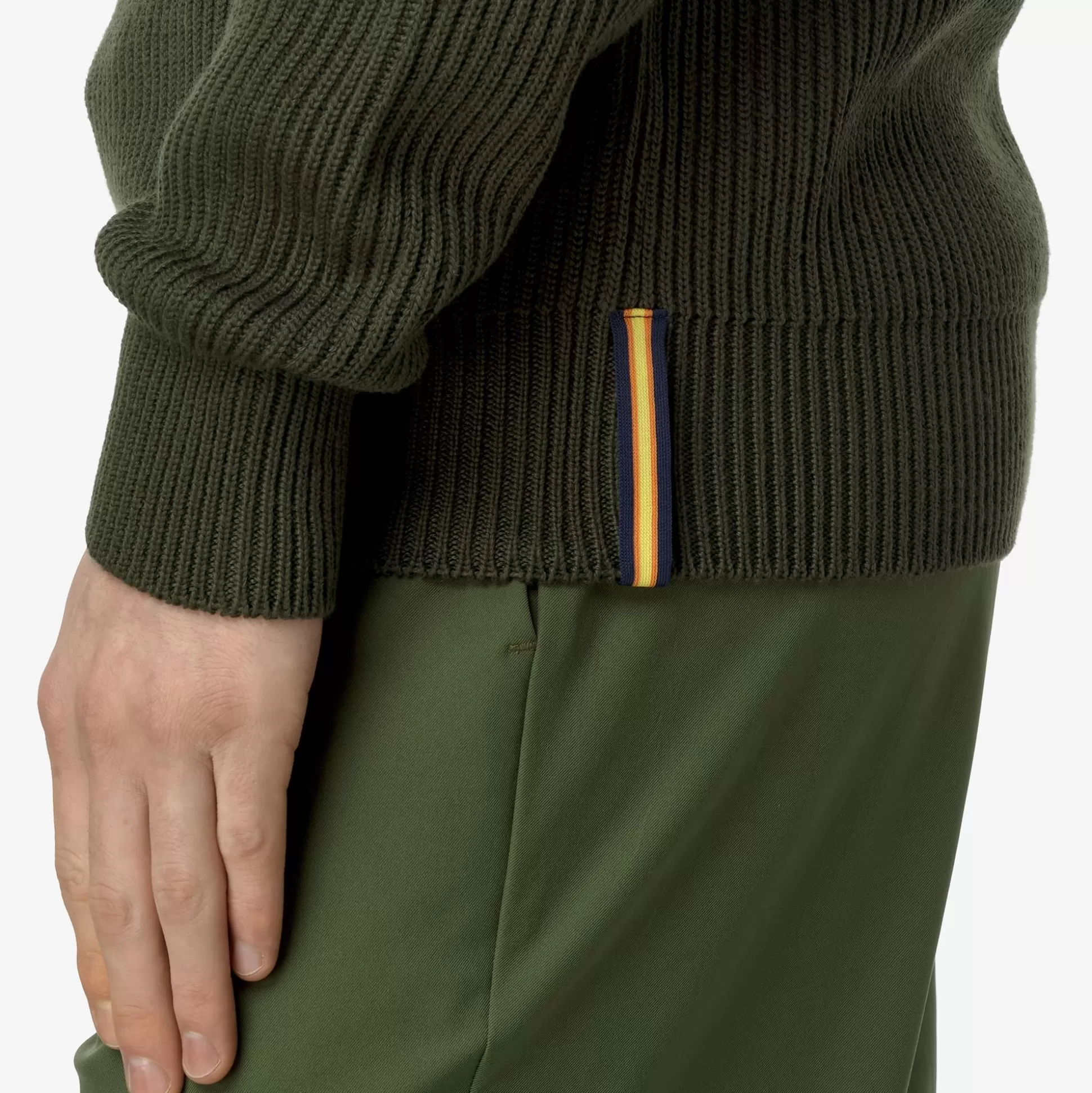 Cheap K-Way VERIN WOOL MERINO BLEND Greenblackforest